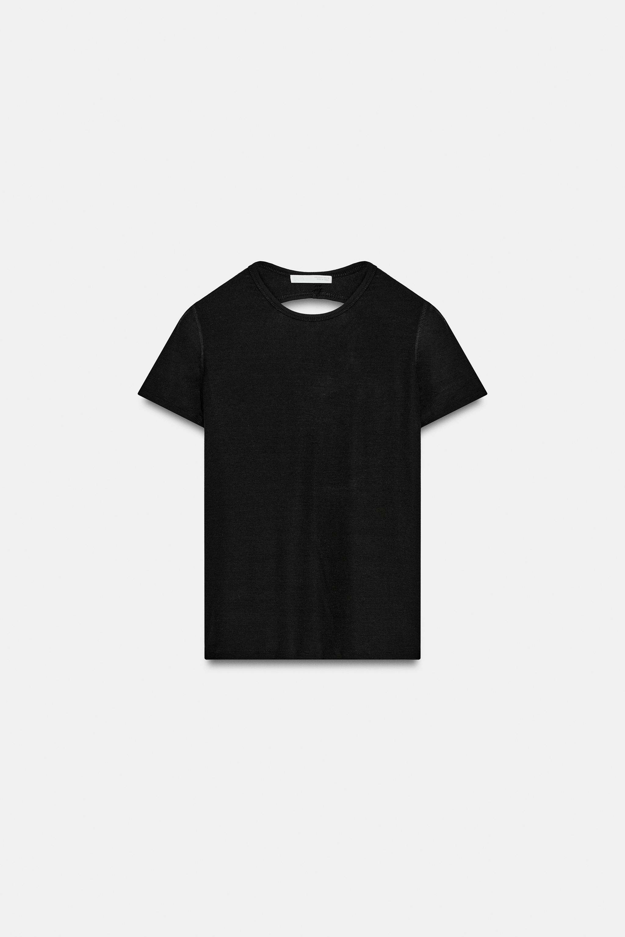 OPEN BACK T-SHIRT